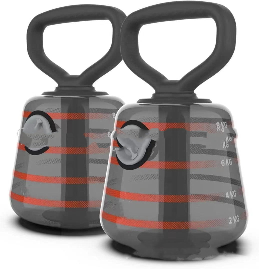 Adjustable Weight Water Bottle Dumbbells