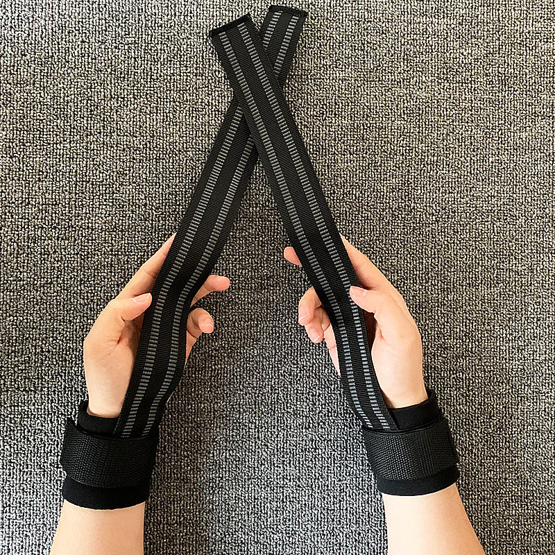 Single Tail Lifting Straps with Wrist Support